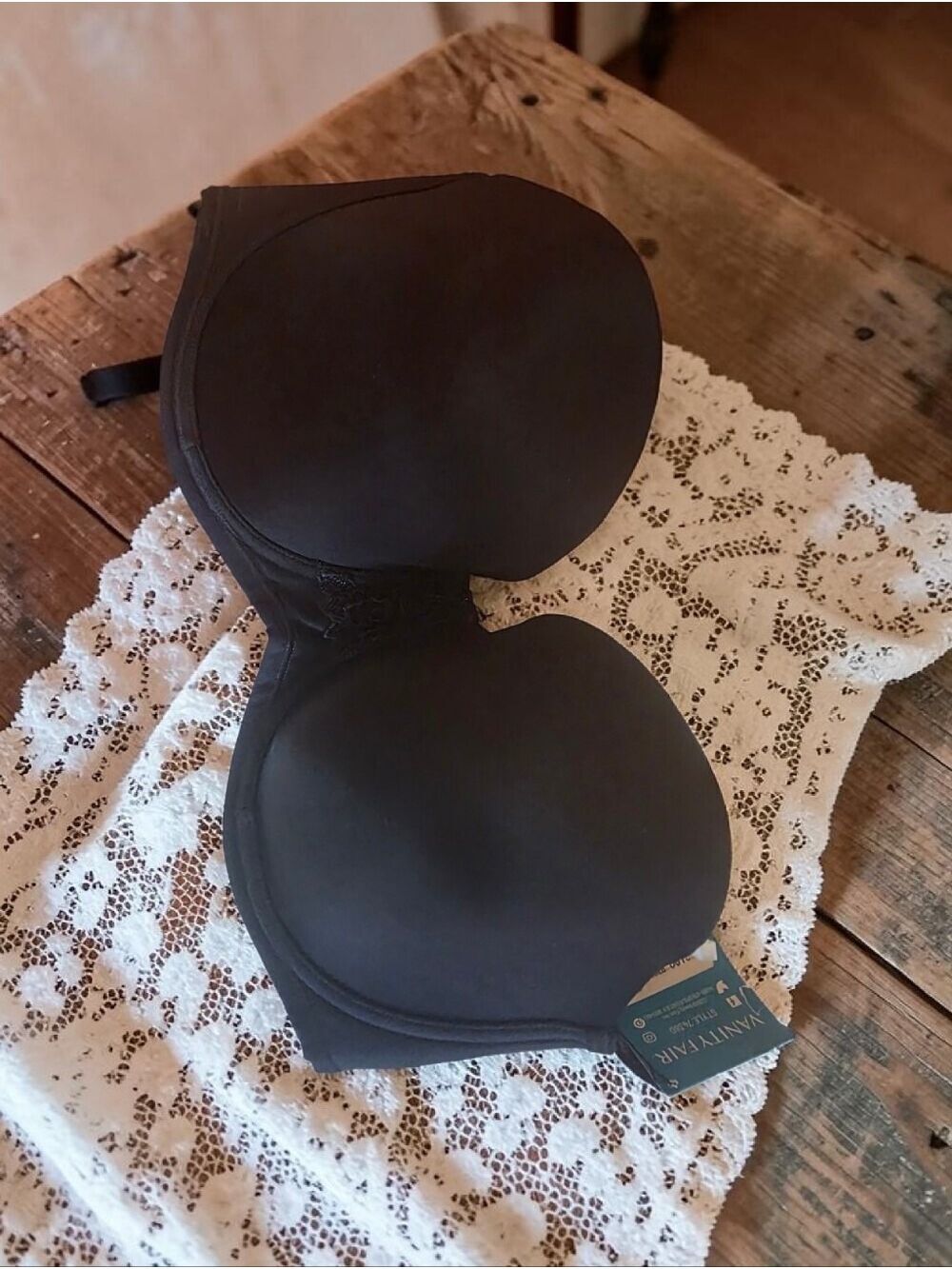 Vanity Fair Strapless or Straps Bra 38D (BRA17)